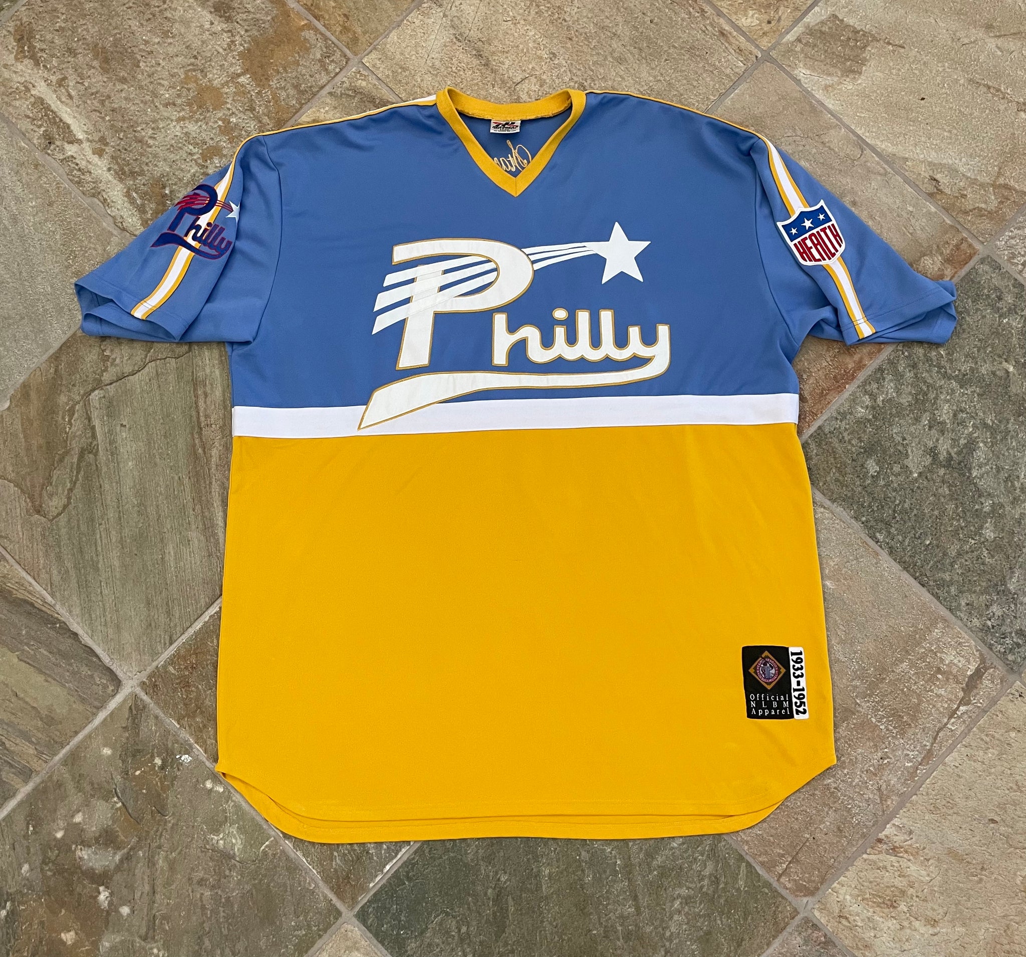Philadelphia Stars Headgear Negro League Baseball Jersey, Size XXXL – Stuck  In The 90s Sports