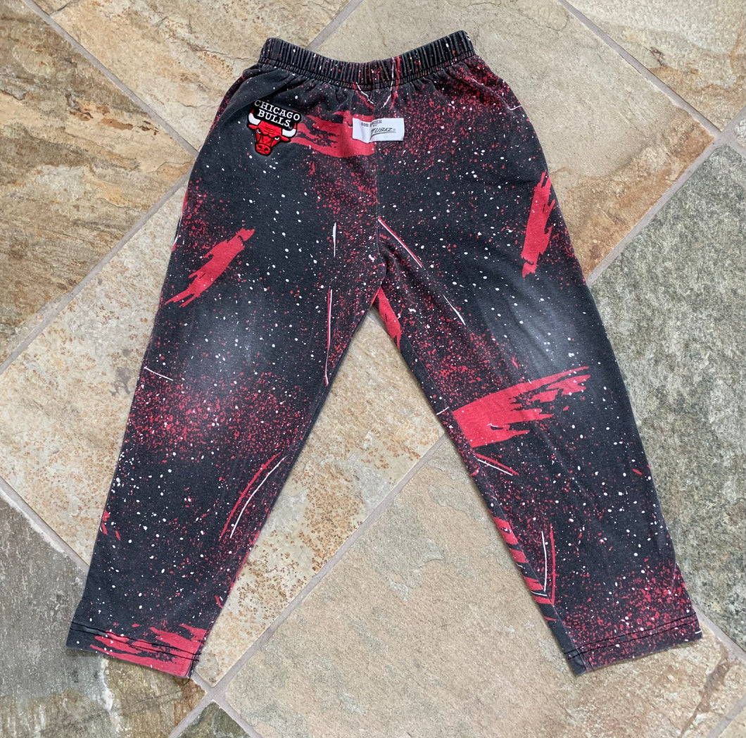 Vintage Chicago Bulls Zubaz Basketball Pants, Youth 7