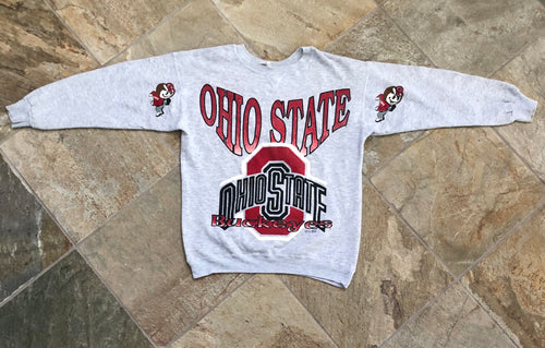 Vintage Ohio State Buckeyes Big logo College Sweatshirt, Size XL