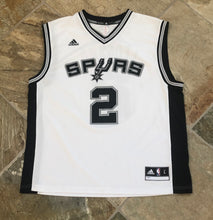 Load image into Gallery viewer, San Antonio Spurs Kawhi Leonard Adidas Swingman Basketball Jersey, Size Large