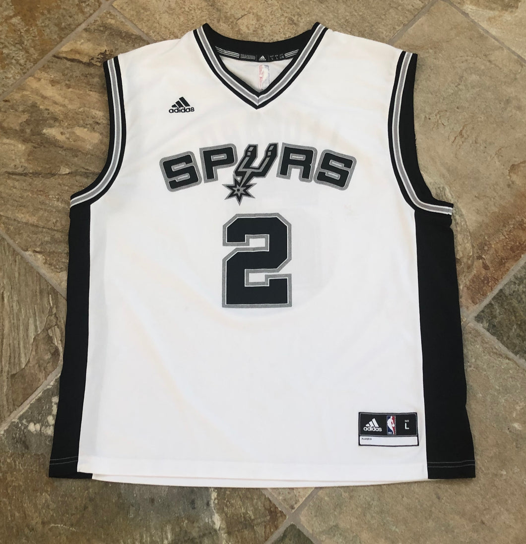 San Antonio Spurs Kawhi Leonard Adidas Swingman Basketball Jersey, Size Large