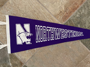 Vintage Northwestern Wild Cats College Pennant