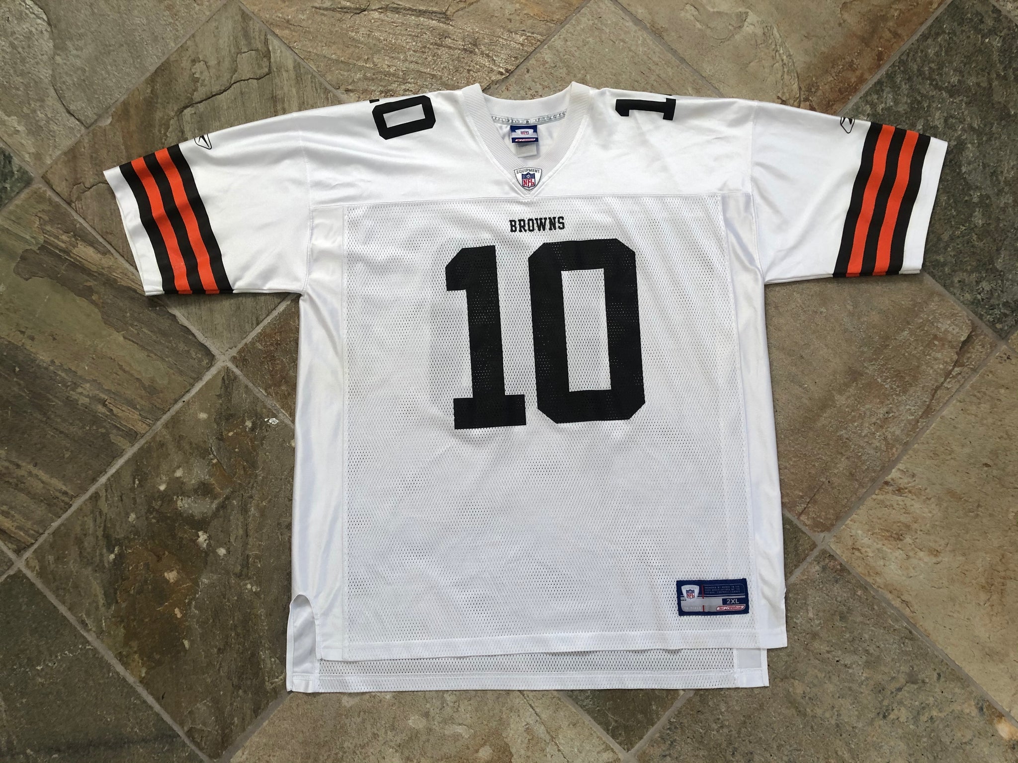 Vintage Cleveland Browns Kelly Holcomb Reebok Football Jersey