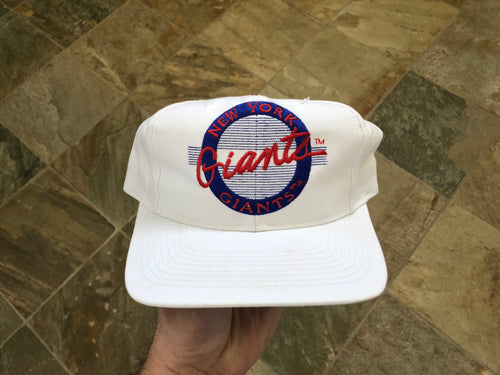 Vintage New York Giants The Game Circle Logo Snapback Football Hat