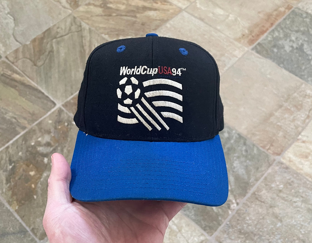 Vintage 1994 World Cup Twins Enterprises Snapback Soccer Hat ***