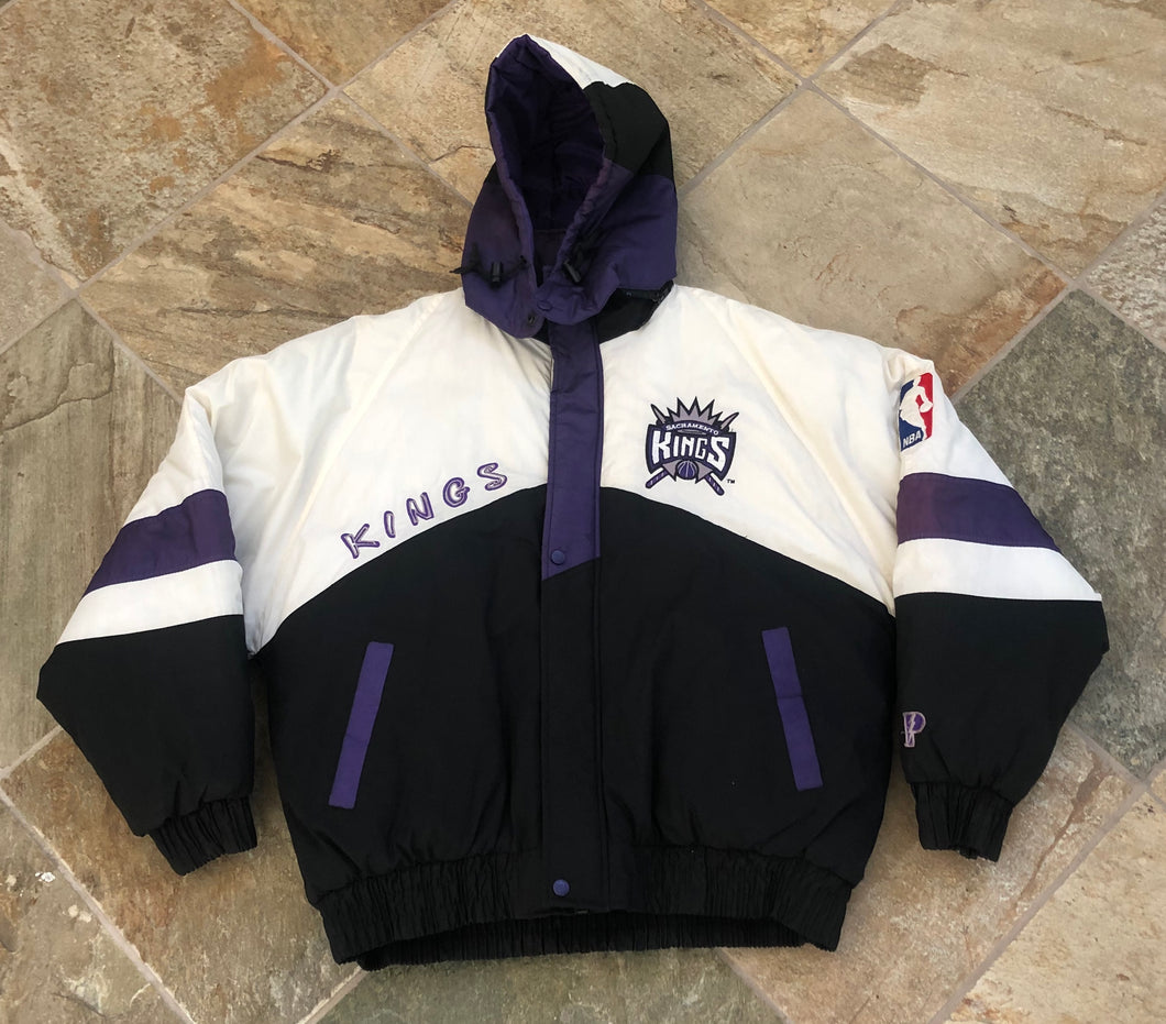 Vintage Sacramento Kings Pro Player Parka Basketball Jacket, Size Large