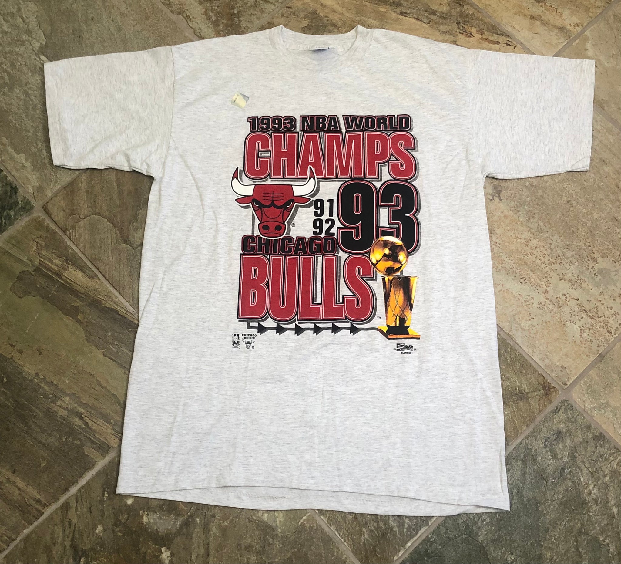 90s Chicago Bulls NBA Salem Sportswear Basketball T-shirt 