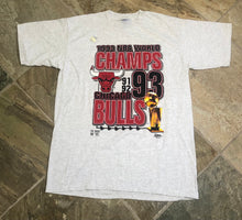Load image into Gallery viewer, Vintage Chicago Bulls 1993 World Champions Salem Sportswear Basketball Tshirt, Size XL