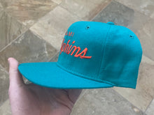 Load image into Gallery viewer, Vintage Miami Dolphins Sports Specialties Script Snapback Football Hat