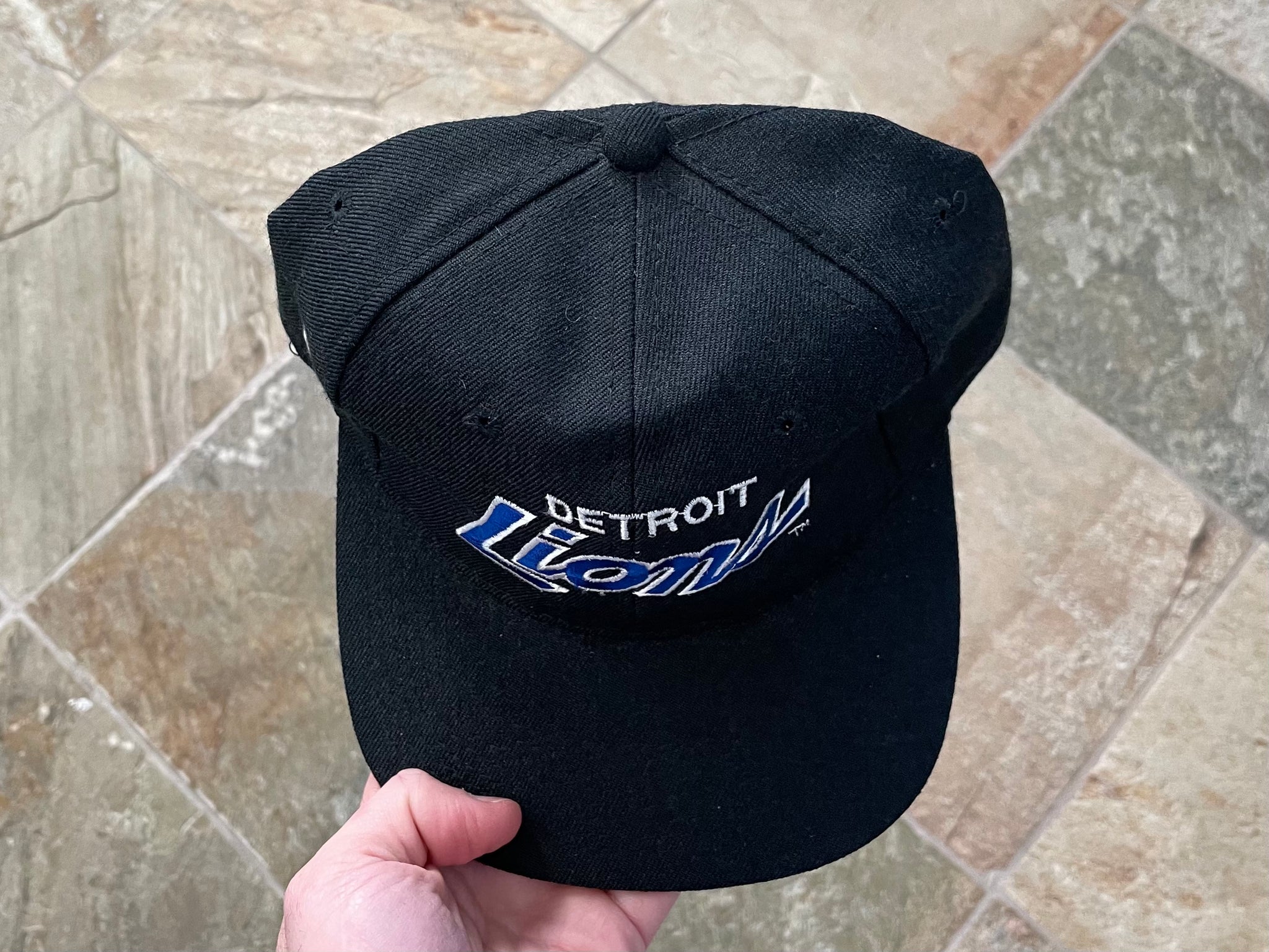 Detroit Lions 950 Team Script Snapback Hat - 196314577663