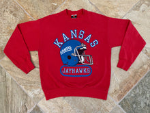 Load image into Gallery viewer, Vintage Kansas Jayhawks College Football Sweatshirt, Size Large