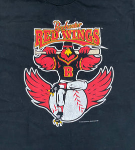 Vintage Rochester Red Wings Baseball Tshirt, Size XL