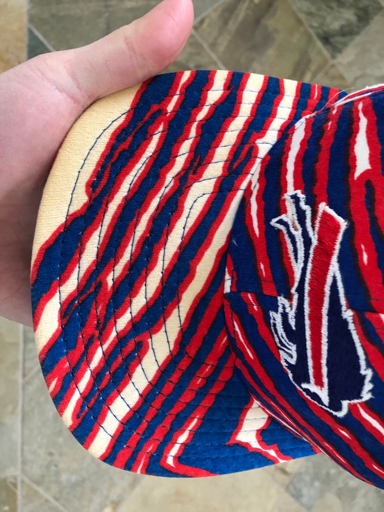 90's Buffalo Bills AJD x Zubaz NFL Snapback Hat – Rare VNTG