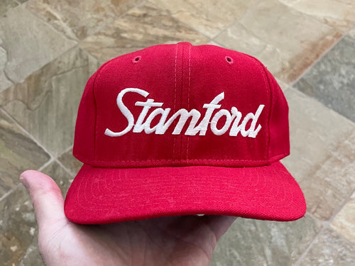 Vintage Stanford Cardinal Sports Specialties Script Snapback College Hat
