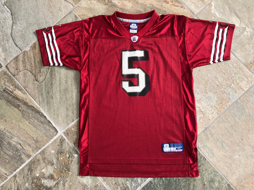 Vintage San Francisco 49ers Jeff Garcia Reebok Football Jersey, Size Youth XL, 18-20