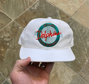 Vintage Miami Dolphins The Game Circle Logo Snapback Football Hat