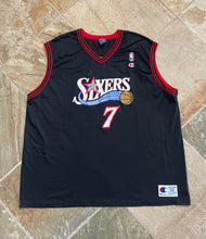 Load image into Gallery viewer, Vintage Philadelphia 76ers Tony Kukoc Champion Basketball Jersey, Size 52, XXL