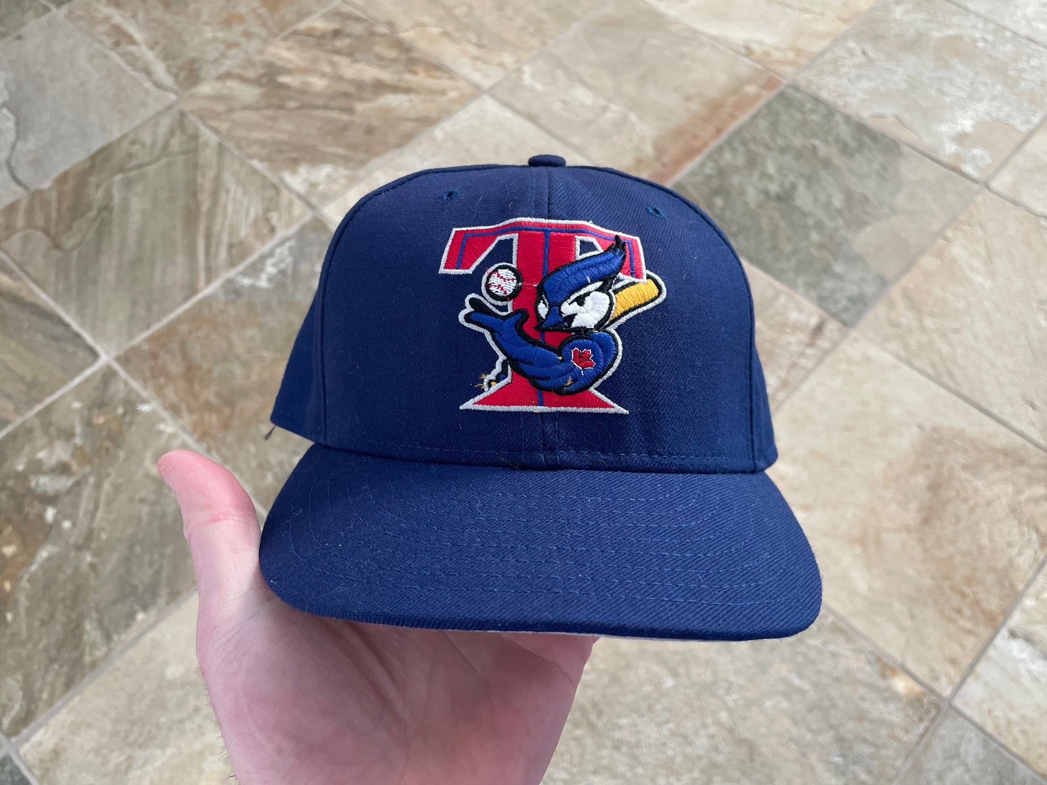 Vintage Toronto Blue Jays Muscle Bird New Era Fitted Pro Baseball Hat, –  Stuck In The 90s Sports