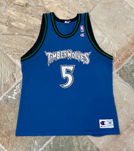 Load image into Gallery viewer, Vintage Minnesota Timberwolves William Avery Champion Basketball Jersey, Size 48, XL