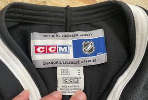 Vintage San Jose Sharks CCM Hockey Jersey, Size Medium