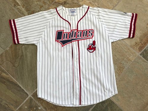 Vintage Cleveland Indians Albert Belle Starter Baseball Jersey, Size XL