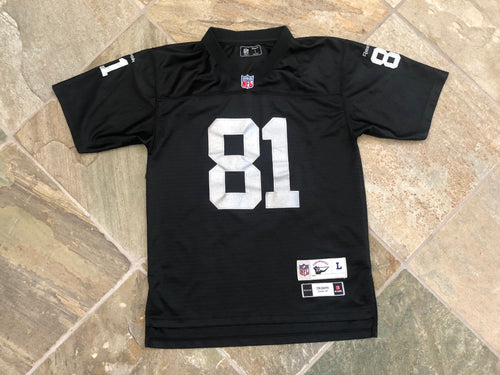 Oakland Raiders Tim Brown Vintage Collection Reebok Football Jersey, Size Youth, Kid Large, 10-12