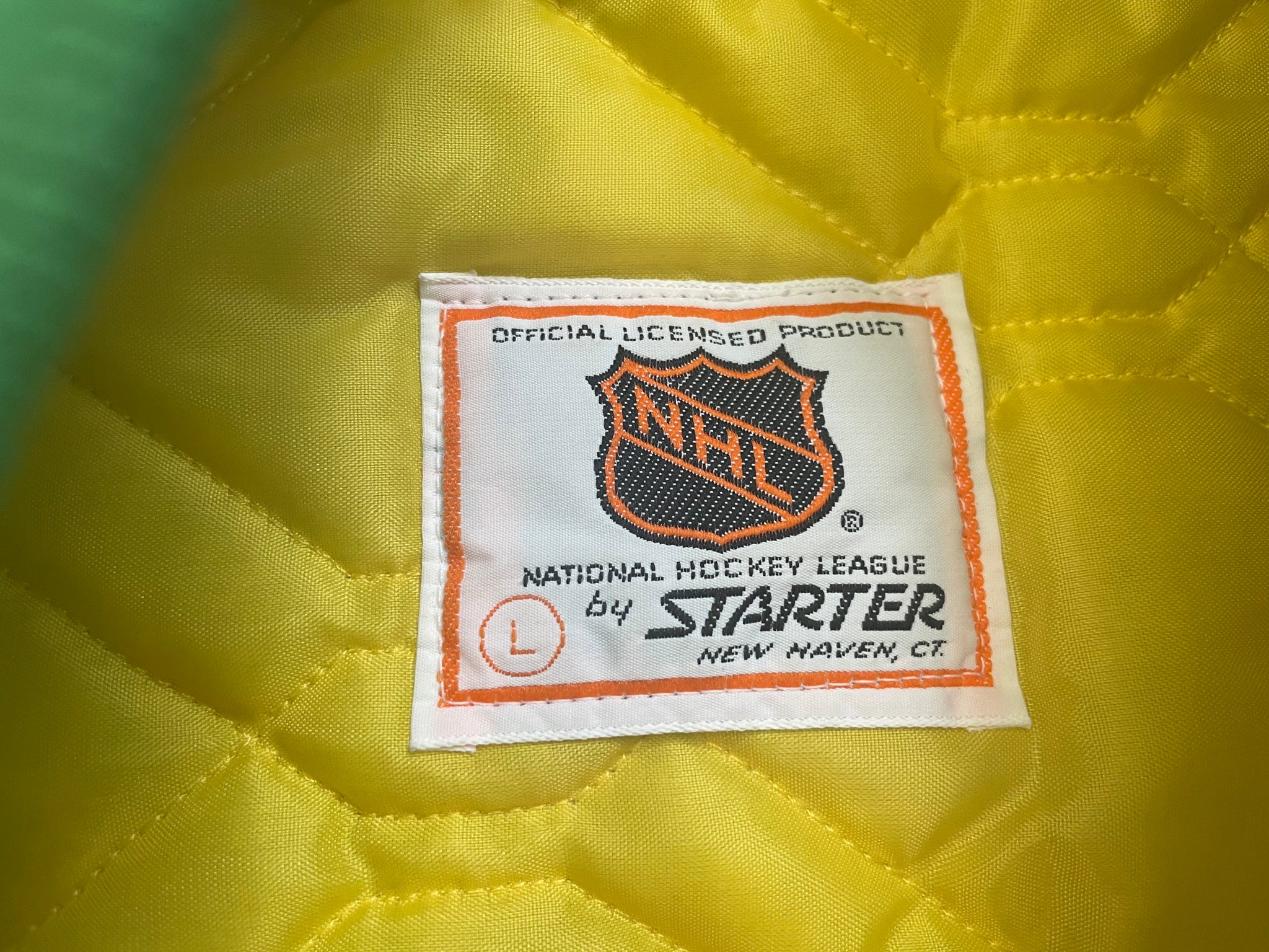 Minnesota North Stars: 1980's Satin Starter Bomber Jacket (L) – National  Vintage League Ltd.
