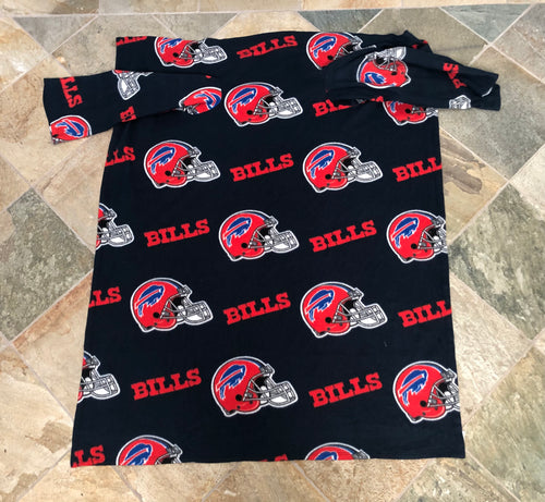 Vintage Buffalo Bills Sleeved Blanket Snuggie Robe ###