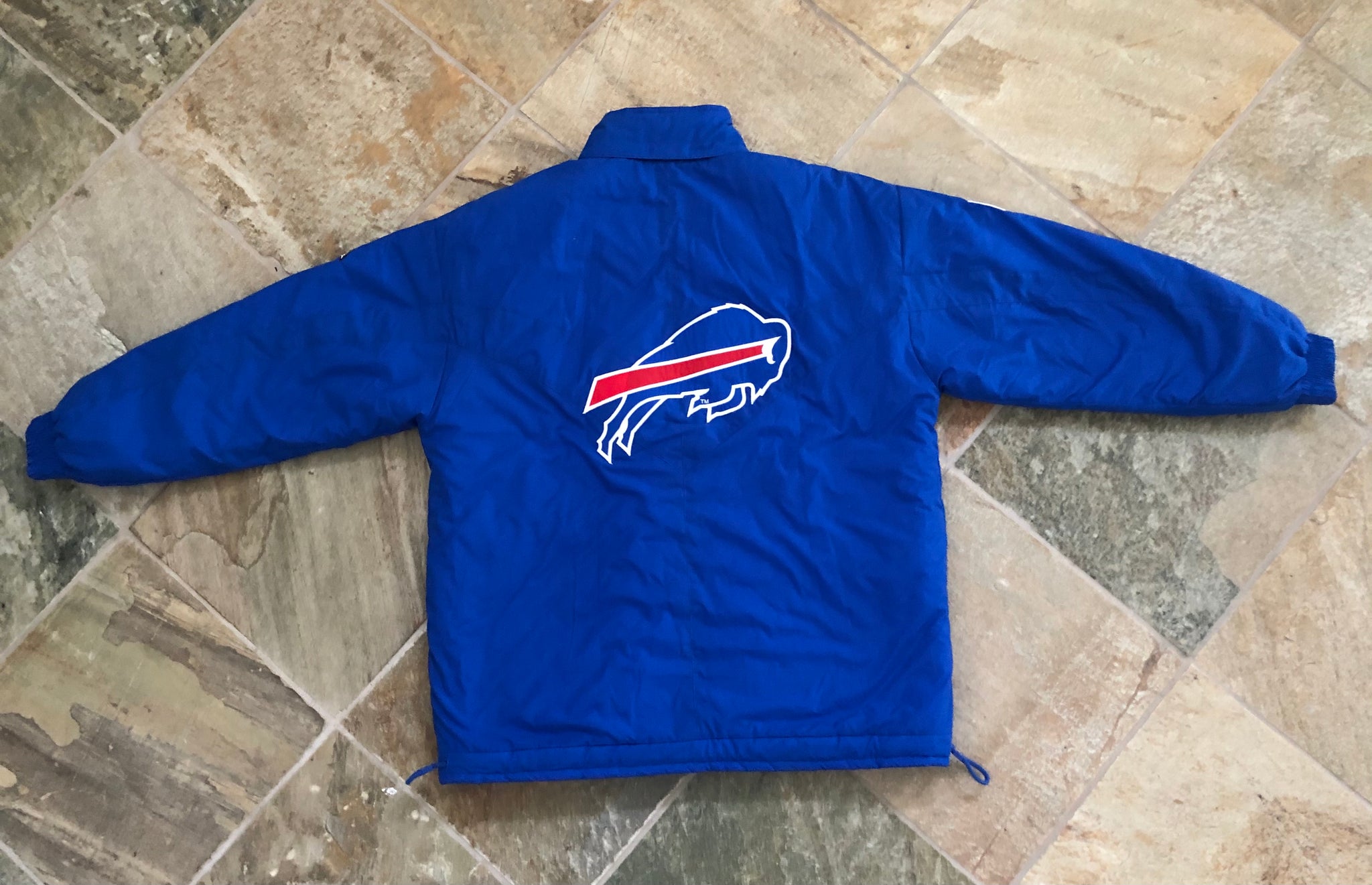 Vintage Buffalo Bills Apex One Parka Football Jacket, Size XL