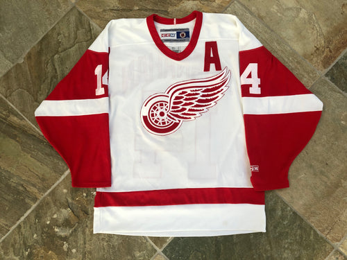 Vintage Detroit Red Wings Brendan shanahan CCM Hockey Jersey, Size Medium