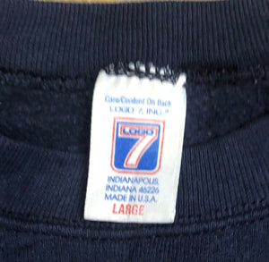 Vintage Denver Nuggets Logo 7 Basketball Sweatshirt, Size Large
