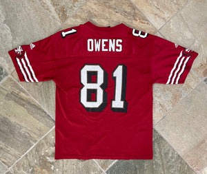 Vintage San Francisco 49ers Terrell Owens Adidas Football Jersey, Size XL