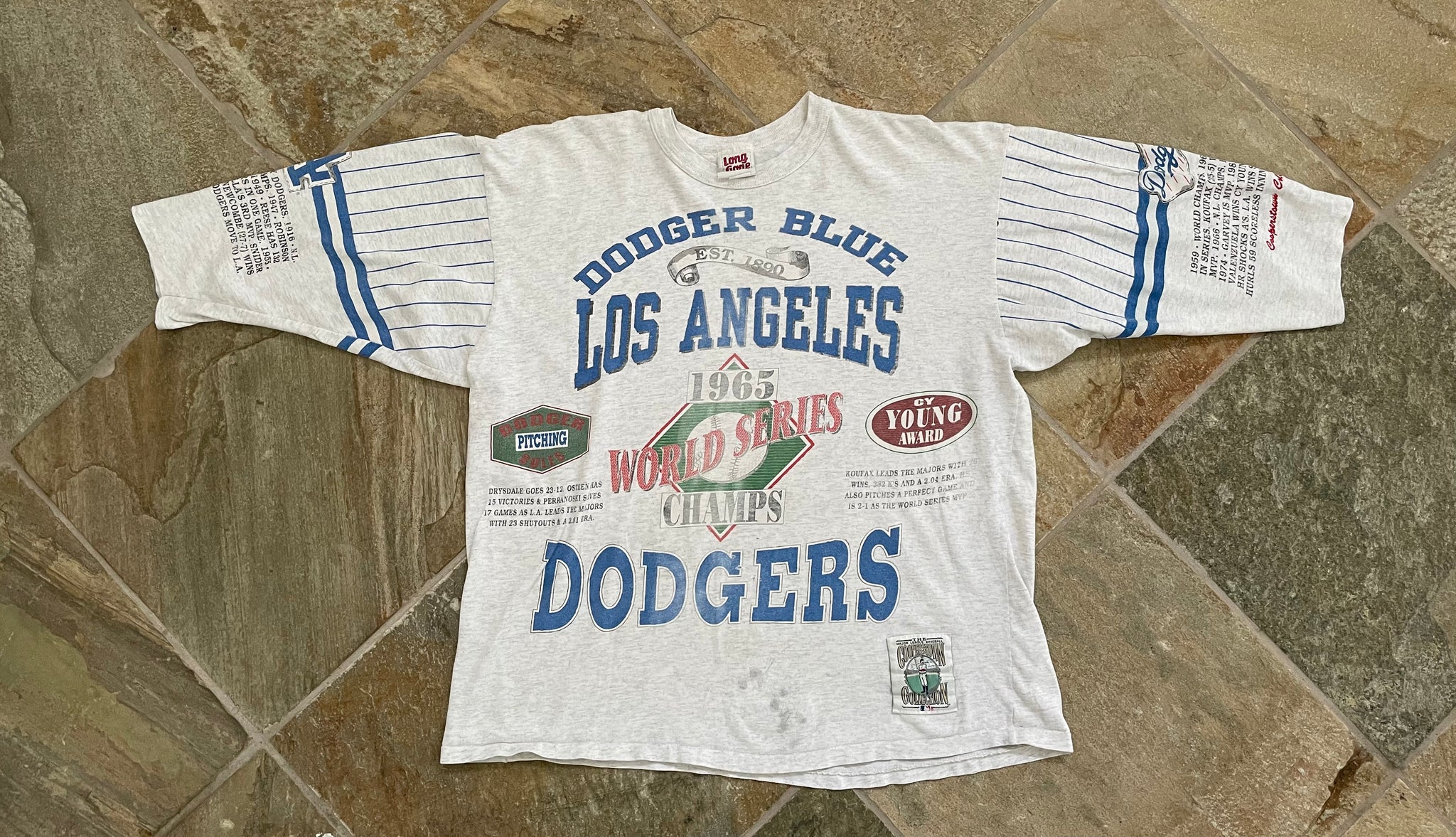 Vintage Los Angeles Dodgers Long Gone Baseball Tshirt, Size XL – Stuck In  The 90s Sports