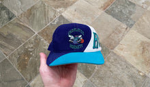 Load image into Gallery viewer, Vintage Charlotte Hornets Drew Pearson Wrap Around Snapback Basketball Hat