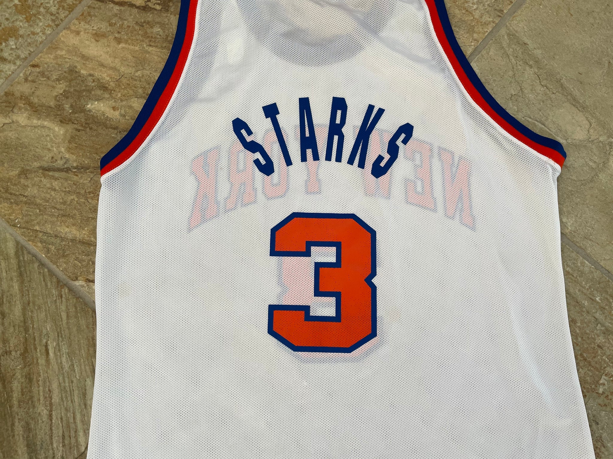 Vintage Champion John Starks New York Knicks Jersey – Grateful Threads