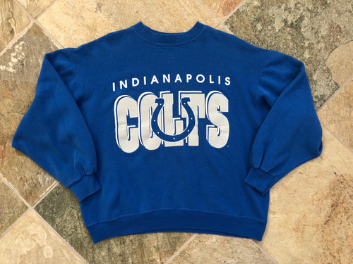 Vintage Indianapolis Colts Football Sweatshirt, Size XL