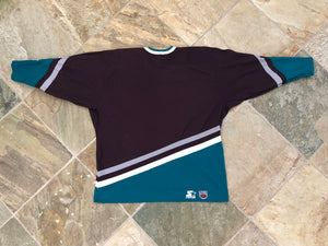 Vintage Anaheim Mighty Ducks Starter Hockey Jersey, Size XL