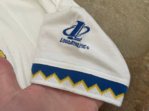 Vintage Los Angeles Rams Logo Athletic Polo Football Tshirt, Size XL