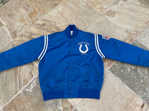 Vintage Indianapolis Colts Starter Satin Football Jacket, Size Medium