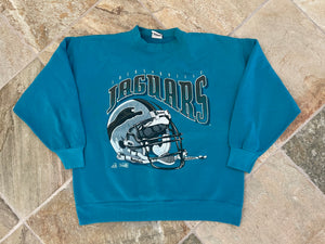 Vintage Jacksonville Jaguars Riddell Football Sweatshirt, Size XL