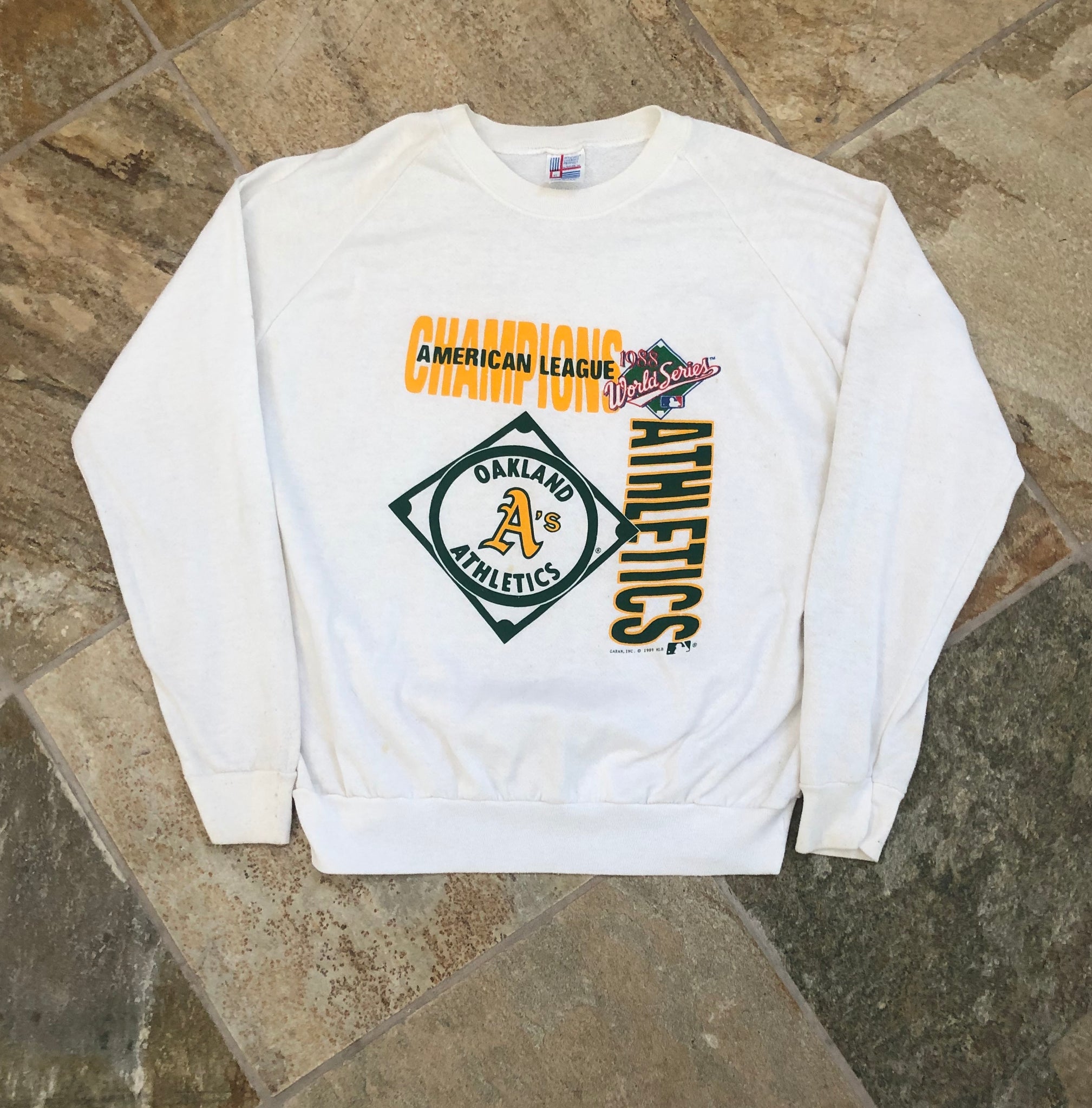 Vintage Oakland A's Shirt // 1988 World Series Oakland