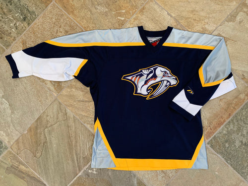 Vintage Nashville Predators Pro Player Hockey Jersey, Size XL