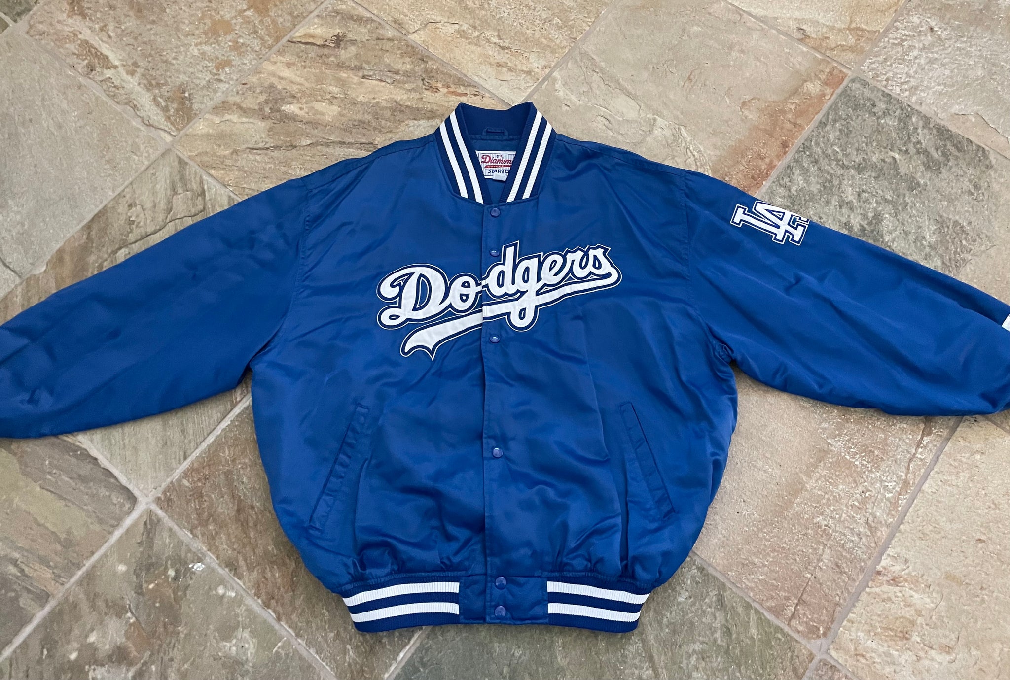 Dodgers Starter Baseball Jersey Vintage 90s Large