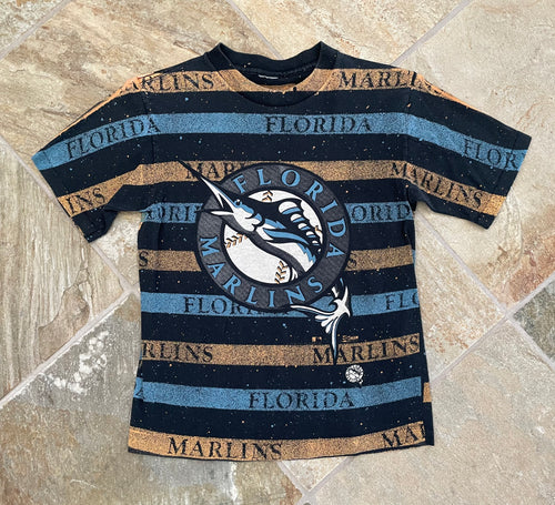 Vintage Florida Marlins Salem Sportswear Baseball Tshirt, Size Small
