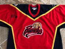 Load image into Gallery viewer, Vintage Louisville Panthers AHL Hockey Jersey, Size XL