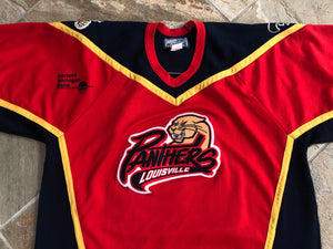 Vintage Louisville Panthers AHL Hockey Jersey, Size XL