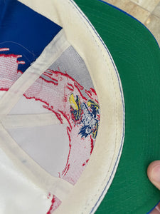 Vintage Kansas Jayhawks Logo Athletic Splash Snapback College Hat