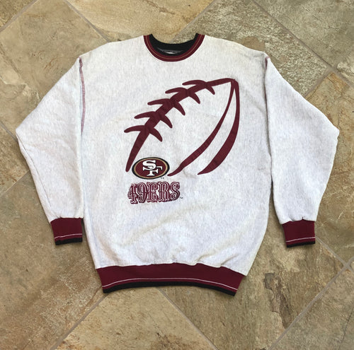 Vintage San Francisco 49ers Crewneck Football Sweatshirt, Size XL