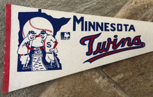 Load image into Gallery viewer, Vintage 60s Minnesota Twins Baseball Pennant ###