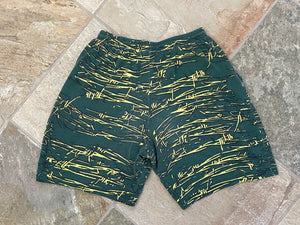 Vintage Green Bay Packers Zubaz Football Shorts, Size Large